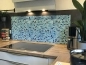 Preview: Spritzschutz Küche Acrylglas Blaue Mosaikfliese Preview: Spritzschutz Küche Acrylglas Blaue Mosaikfliese