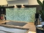 Preview: Spritzschutz Küche Hartschaumplatte Grüne Mosaikfliesen Preview: Spritzschutz Küche Hartschaumplatte Grüne Mosaikfliesen