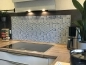 Preview: Spritzschutz Küche Hartschaumplatte Orient Mosaikstein Blau