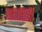 Preview: Spritzschutz Küche Acrylglas Rot Mosaikstein Preview: Spritzschutz Küche Acrylglas Rot Mosaikstein
