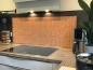 Preview: Spritzschutz Küche Acrylglas Orange Mosaik Preview: Spritzschutz Küche Acrylglas Orange Mosaik