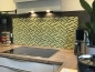 Preview: Spritzschutz Küche Acrylglas Grünfarbige Mosaik Preview: Spritzschutz Küche Acrylglas Grünfarbige Mosaik