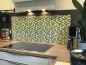 Preview: Spritzschutz Küche Acrylglas Fliesenmosaik Grün Preview: Spritzschutz Küche Acrylglas Fliesenmosaik Grün
