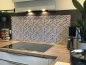Preview: Spritzschutz Küche Acrylglas Lila Grau Mosaiksteine Preview: Spritzschutz Küche Acrylglas Lila Grau Mosaiksteine