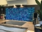 Preview: Spritzschutz Küche Acrylglas Mosaik Optik Blau Preview: Spritzschutz Küche Acrylglas Mosaik Optik Blau