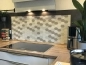 Preview: Spritzschutz Küche Acrylglas Pyramiden Mosaik Preview: Spritzschutz Küche Acrylglas Pyramiden Mosaik