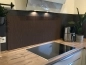 Preview: Spritzschutz Küche Acrylglas Holz Dunkelbraun Preview: Spritzschutz Küche Acrylglas Holz Dunkelbraun
