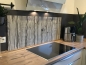 Preview: Spritzschutz Küche Acrylglas Holzoptik