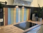Preview: Spritzschutz Küche Acrylglas Holzoptik