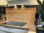 Preview: Spritzschutz Küche Acrylglas Holzoptik