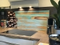 Preview: Spritzschutz Küche Acrylglas Holzoptik