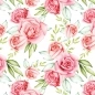 Preview: Spritzschutz Küche Watercolor Blumen