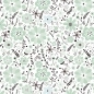 Preview: Spritzschutz Küche Acrylglas Winterblumen Mint Preview: Spritzschutz Küche Acrylglas Winterblumen Mint