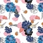 Preview: Spritzschutz Küche Hartschaumplatte Blumen Preview: Spritzschutz Küche Hartschaumplatte Blumen