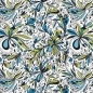 Preview: Spritzschutz Küche Doodle Blume Preview: Spritzschutz Küche Doodle Blume