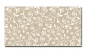 Preview: Spritzschutz Küche Blumenranken Hellbraun Preview: Spritzschutz Küche Blumenranken Hellbraun