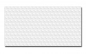 Preview: Spritzschutz Küche Pyramiden Design Weiß Preview: Spritzschutz Küche Pyramiden Design Weiß