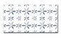 Preview: Spritzschutz Küche Hartschaumplatte Blumen Blaugrau Preview: Spritzschutz Küche Hartschaumplatte Blumen Blaugrau
