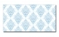 Preview: Spritzschutz Küche Aluverbund Damast Blau Preview: Spritzschutz Küche Aluverbund Damast Blau