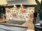 Preview: Spritzschutz Küche Acrylglas Vintage Rosen