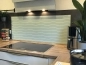 Preview: Spritzschutz Küche Acrylglas Wellenlinien Mintgrau Preview: Spritzschutz Küche Acrylglas Wellenlinien Mintgrau