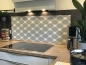 Preview: Spritzschutz Küche Acrylglas Gitterwerk Grau Preview: Spritzschutz Küche Acrylglas Gitterwerk Grau