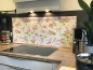 Preview: Spritzschutz Küche Flieder Blumen Rosa Preview: Spritzschutz Küche Flieder Blumen Rosa