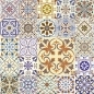 Preview: Spritzschutz Küche Acrylglas Marokko Patchwork Preview: Spritzschutz Küche Acrylglas Marokko Patchwork
