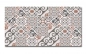 Preview: Spritzschutz Küche Acrylglas Zementfliesen Patchwork Preview: Spritzschutz Küche Acrylglas Zementfliesen Patchwork