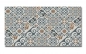 Preview: Spritzschutz Küche Aluverbund Damaskus Fliesen Patchwork Preview: Spritzschutz Küche Aluverbund Damaskus Fliesen Patchwork