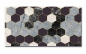 Preview: Spritzschutz Küche Hartschaumplatte Hexagon Marmor