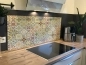 Preview: Spritzschutz Küche Acrylglas Kreatives Patchwork Preview: Spritzschutz Küche Acrylglas Kreatives Patchwork