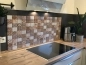 Preview: Spritzschutz Küche Acrylglas Antike Mosaik Preview: Spritzschutz Küche Acrylglas Antike Mosaik