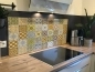Preview: Spritzschutz Küche Acrylglas Casablanca Patchwork Preview: Spritzschutz Küche Acrylglas Casablanca Patchwork