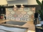 Preview: Spritzschutz Küche Acrylglas Boho Patchwork Fliesen Preview: Spritzschutz Küche Acrylglas Boho Patchwork Fliesen