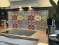 Preview: Spritzschutz Küche Kunstvolle Patchwork Preview: Spritzschutz Küche Kunstvolle Patchwork