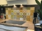 Preview: Spritzschutz Küche Acrylglas Casablanca Patchwork Preview: Spritzschutz Küche Acrylglas Casablanca Patchwork