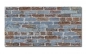 Preview: Spritzschutz Küche Acrylglas Blau Bemalte Backsteine Preview: Spritzschutz Küche Acrylglas Blau Bemalte Backsteine