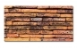 Preview: Spritzschutz Küche Aluverbund Backsteinwand Rustika