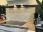 Preview: Spritzschutz Küche Hartschaumplatte Travertin Wandoptik