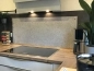 Preview: Spritzschutz Küche Acrylglas Betonstein Optik Preview: Spritzschutz Küche Acrylglas Betonstein Optik