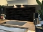 Preview: Spritzschutz Küche Acrylglas Marmor Welle Schwarz Preview: Spritzschutz Küche Acrylglas Marmor Welle Schwarz
