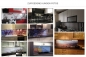 Mobile Preview: Küchenrückwand Folie Streifen Beton Dunkelgrau
