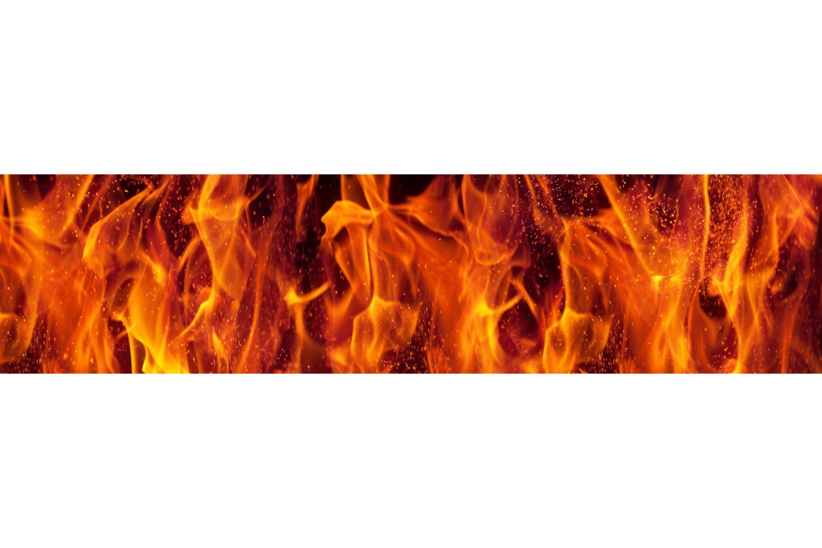 Küchenrückwand Feuer