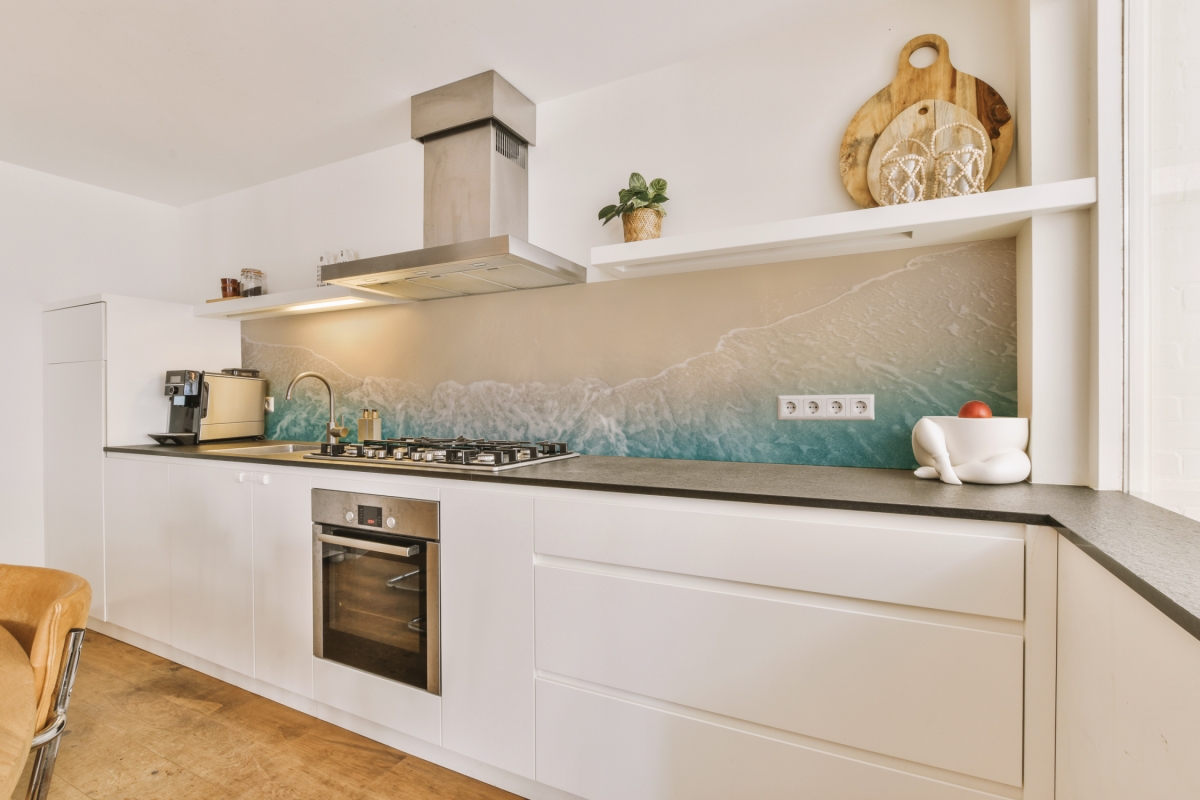 Küchenrückwand Acrylglas Strand