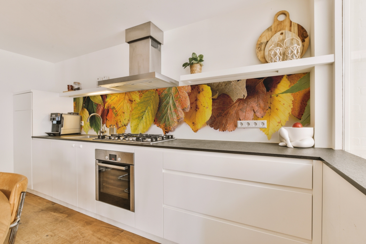 Küchenrückwand Herbst Blätter