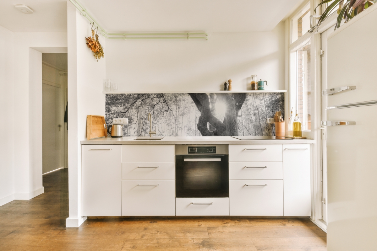 Küchenrückwand Aluverbund Baum