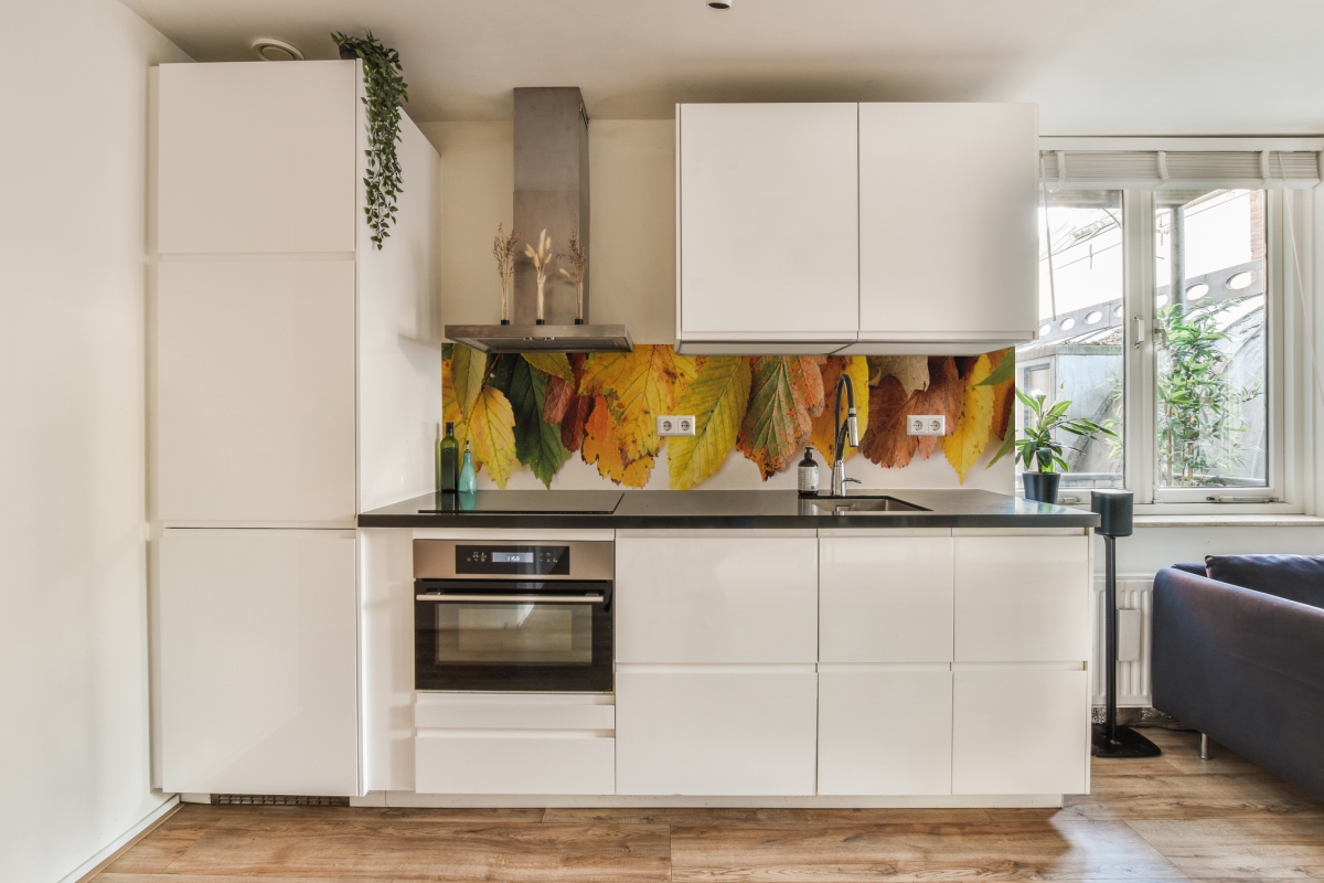 Küchenrückwand Herbst Blätter