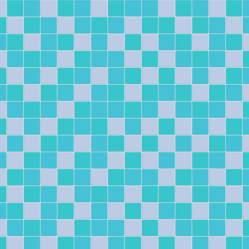 Küchenrückwand Mint Blau Mosaik