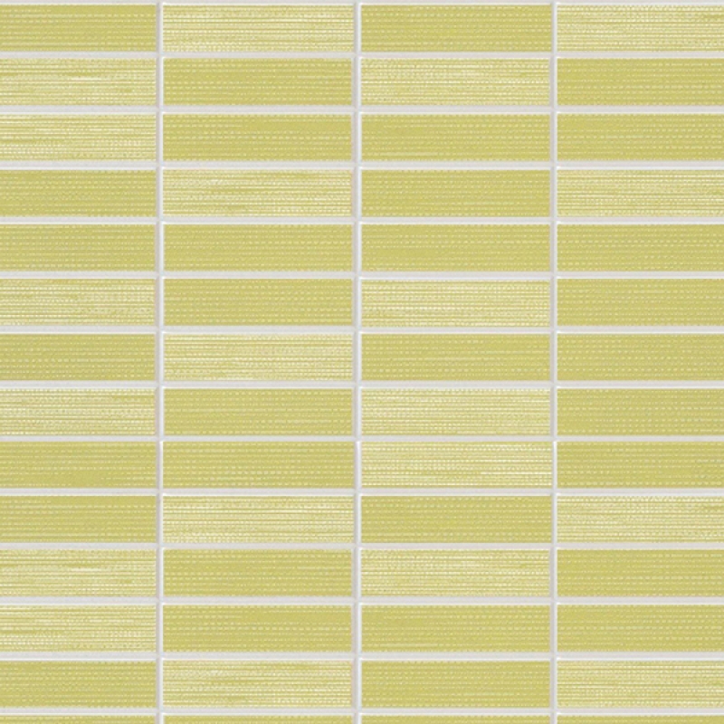 Küchenrückwand Grüngelb Mosaik